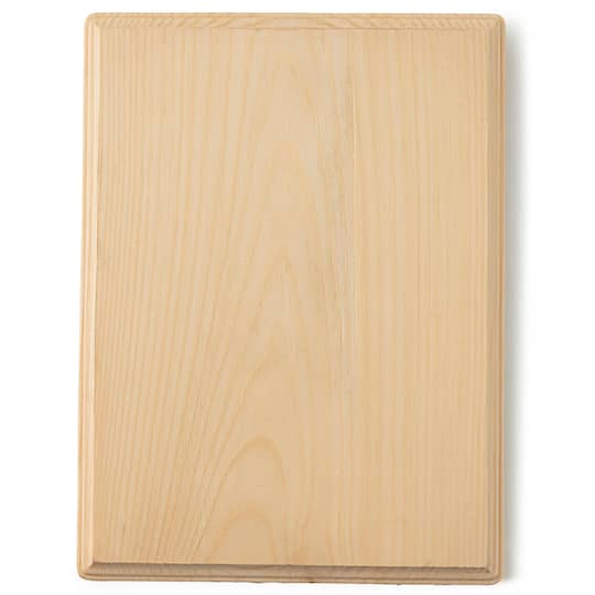 24 Pack: 9" x 12" Wood Plaque by Make Market®